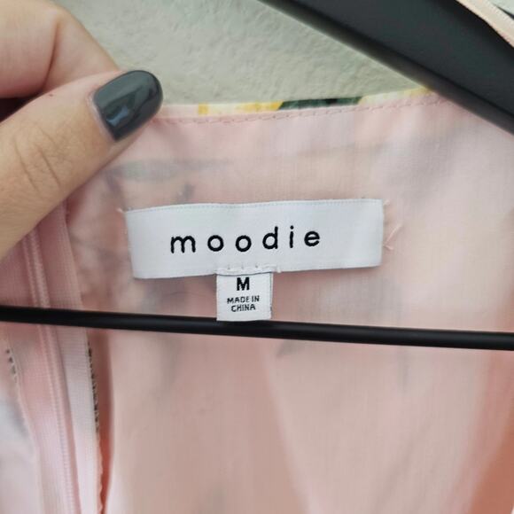 Moodie Pink Lemon Mini Dress - Picture 5 of 8